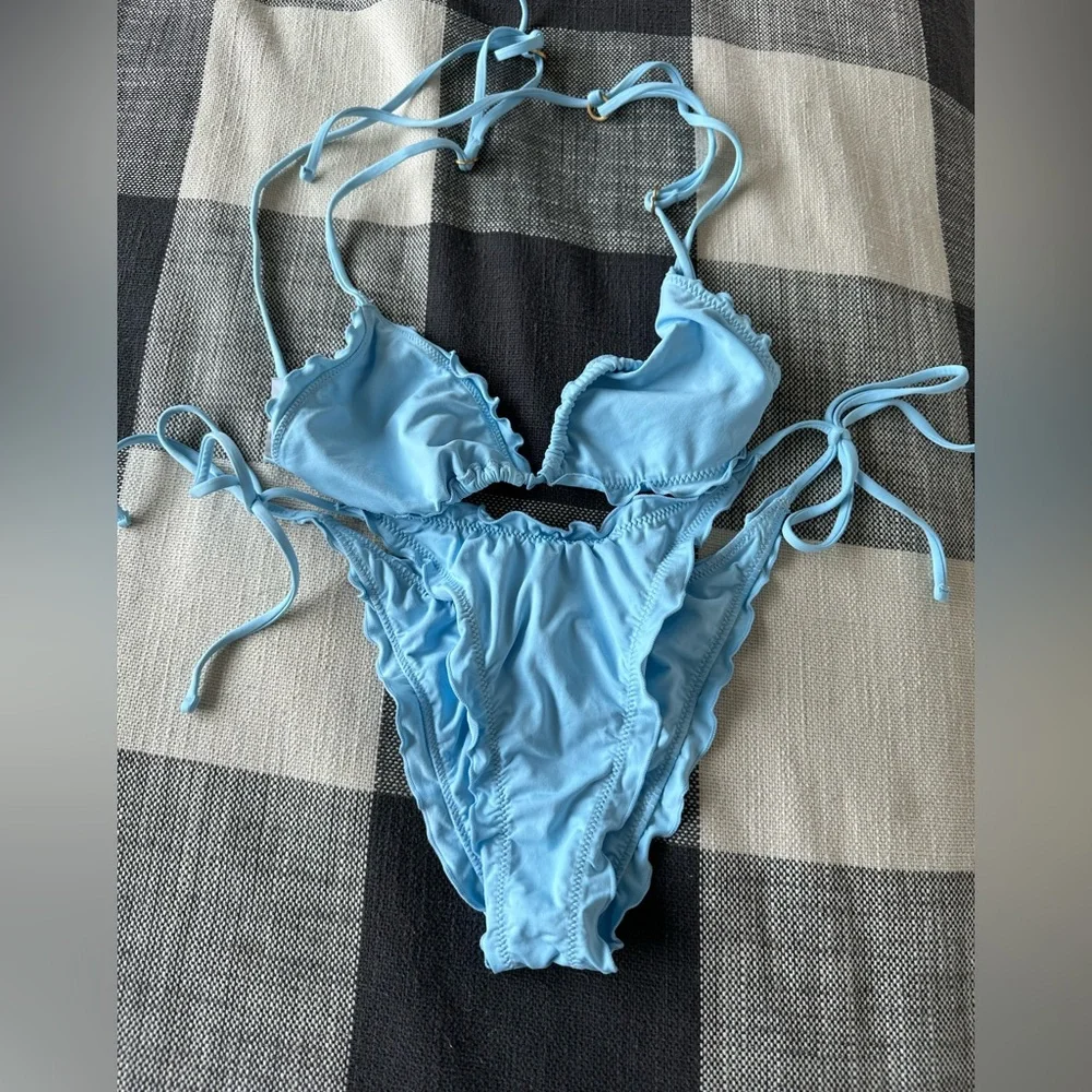 L*Space Maggie Ruffle Bikini Top & Roger Ruffle Bikini Bottom - Picture 4 of 6